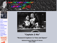 Tablet Screenshot of captain-z-ro.com